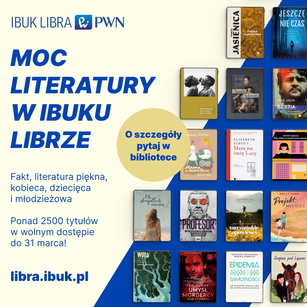 Tydzień Książki Elektronicznej 2025 - dodatkowe tytuły od IBUK-a Libry